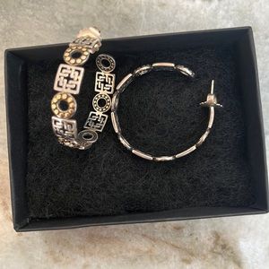 John Hardy Dot Silang Large hoop earrings